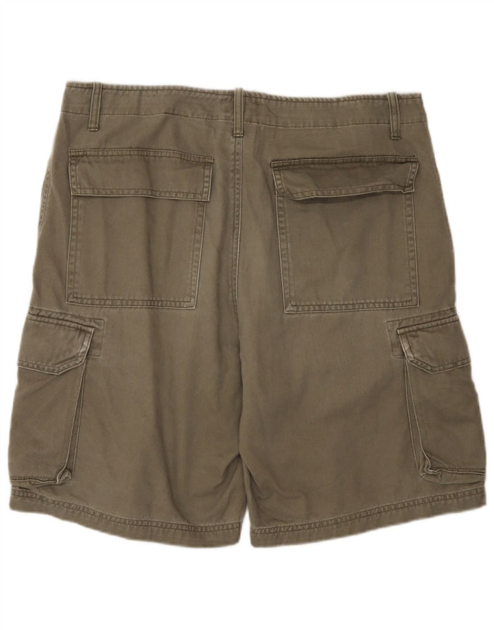 Jack & Jones Herren Cargo-Shorts, Größe L, W34, Khaki, Baumwolle