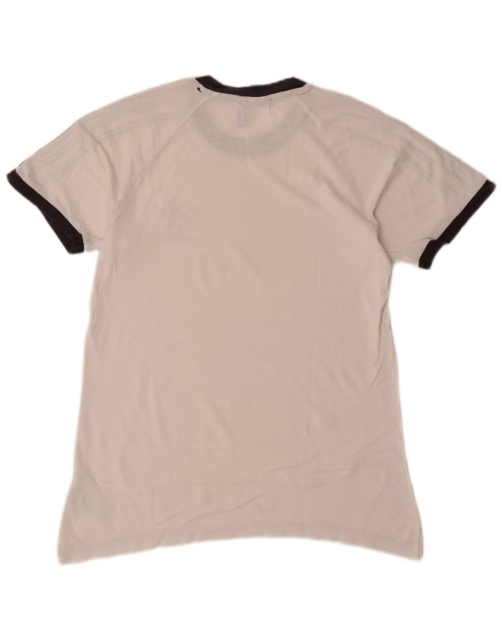 Adidas Herren T-Shirt Top Mittelweiße Baumwolle