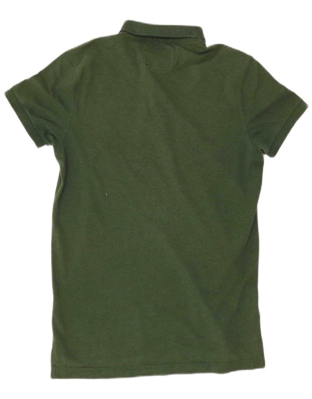 Hollister Herren-Poloshirt, klein, grüne Baumwolle