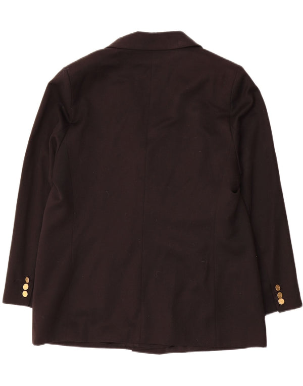 Marks & Spencer Zweireihiger Blazer für Damen, Gr. 16, Schwarz
