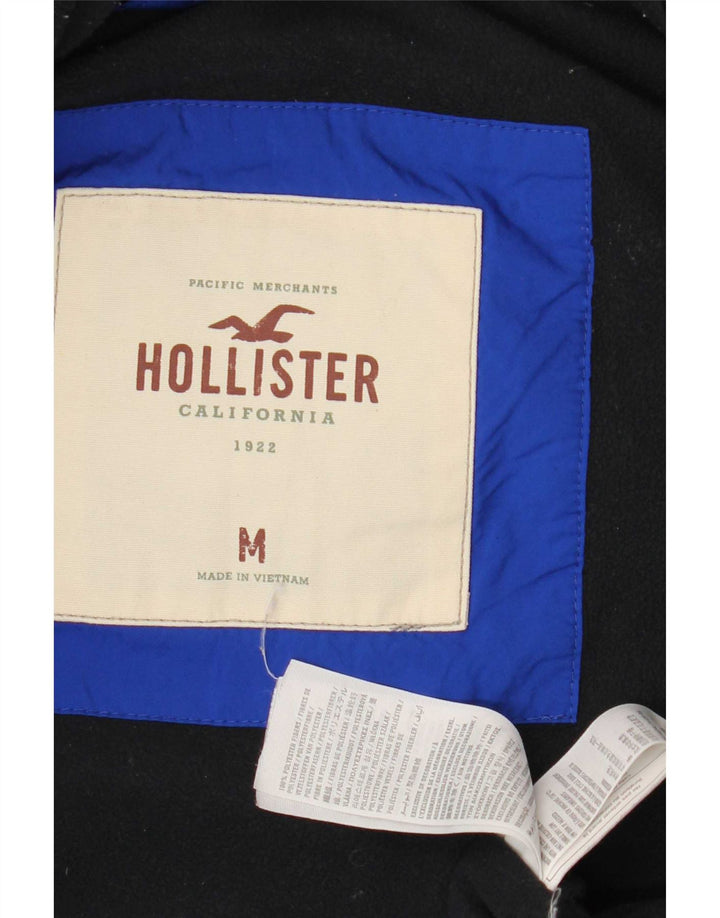 Hollister Herren Wattierte Weste UK 38 Mittelblaues Polyester