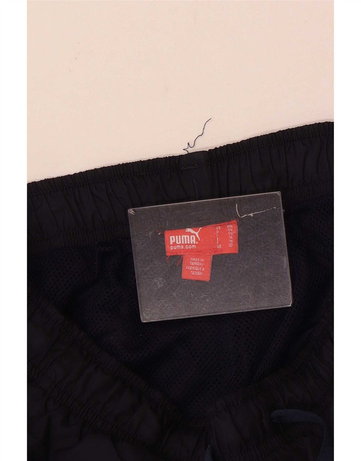 Puma Herren-Trainingshose, mittelgroß, Marineblau, Farbblock