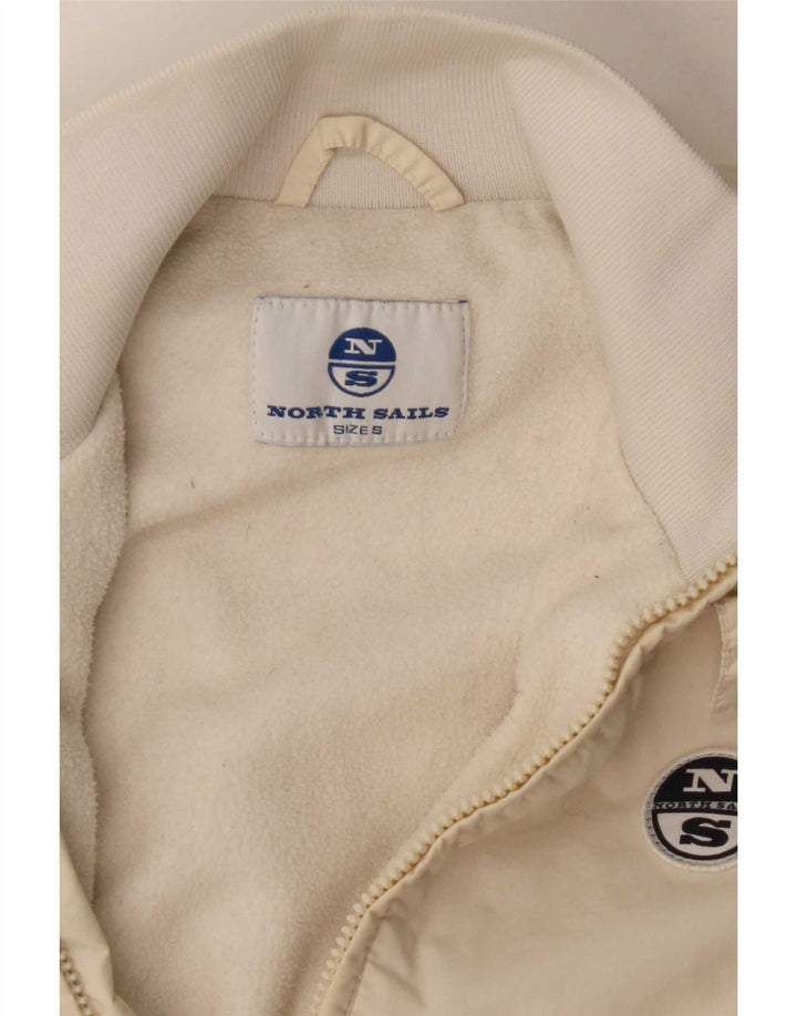 North Sails Damen Bomberjacke UK 10 Small Off White Polyamid