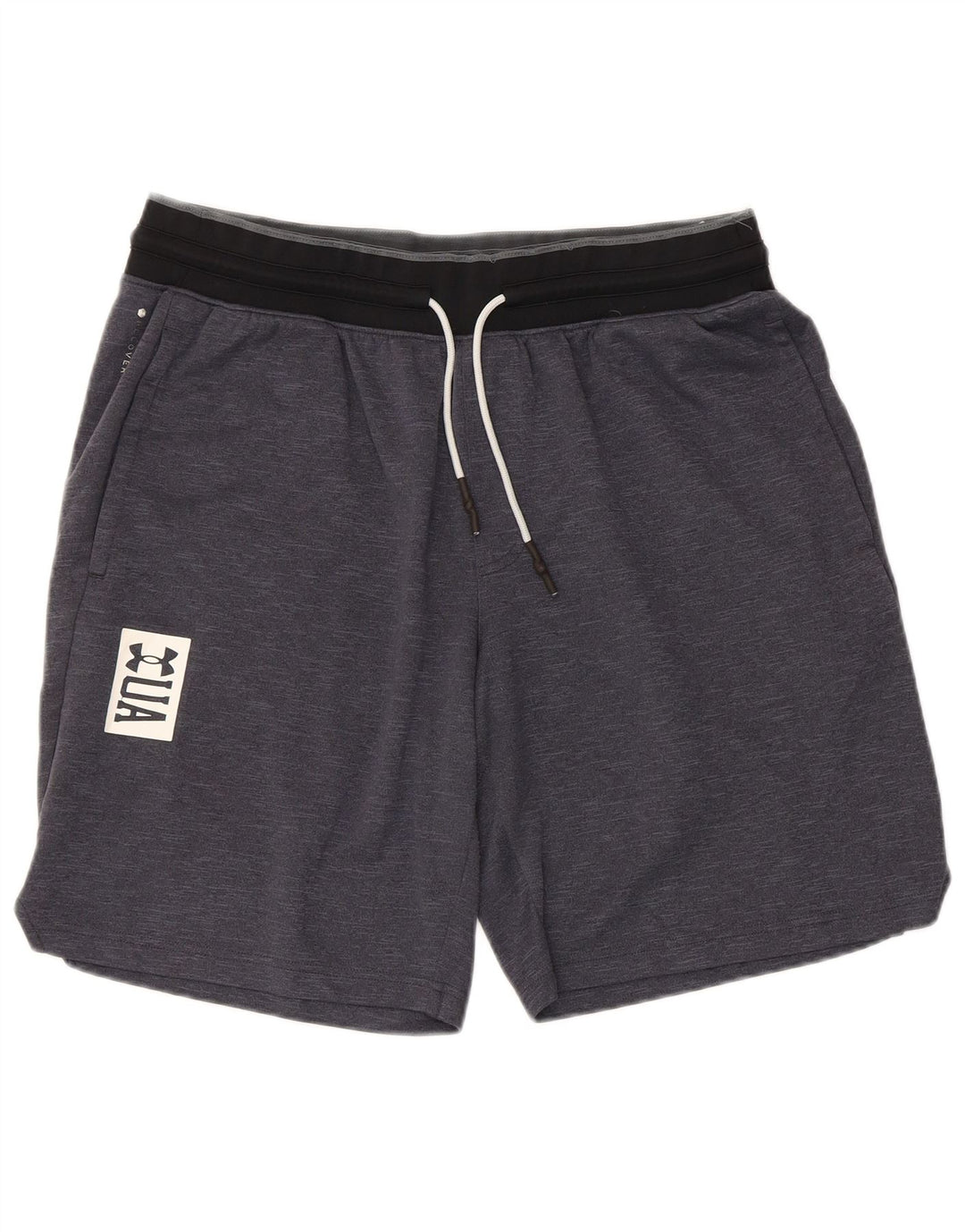 Under Armour Herren Graphic Sport Shorts XL Graues Colourblock-Polyester