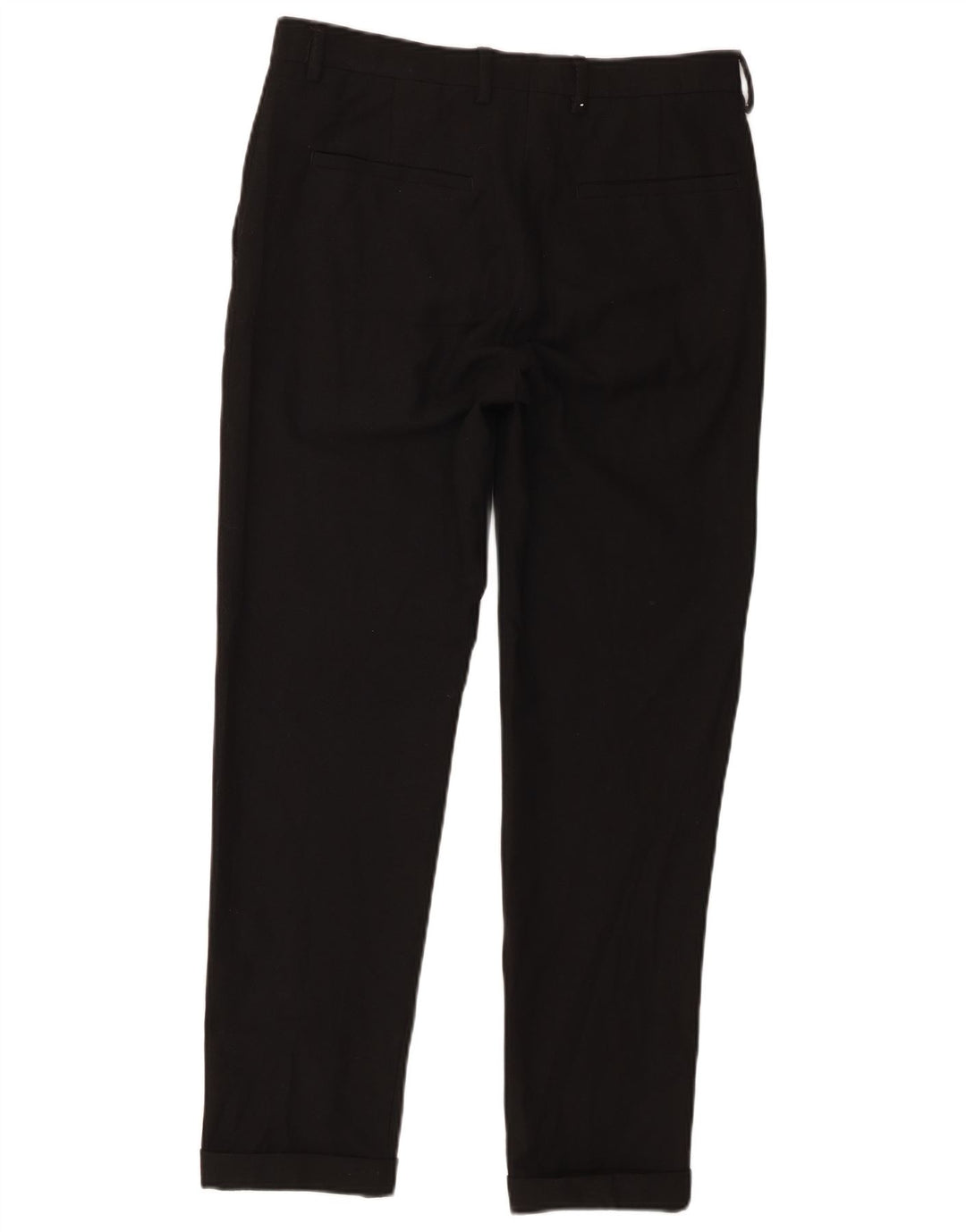 Gerade Capri-Hose für Herren von Zara, EU 38, Größe S, W30, L20, Schwarz