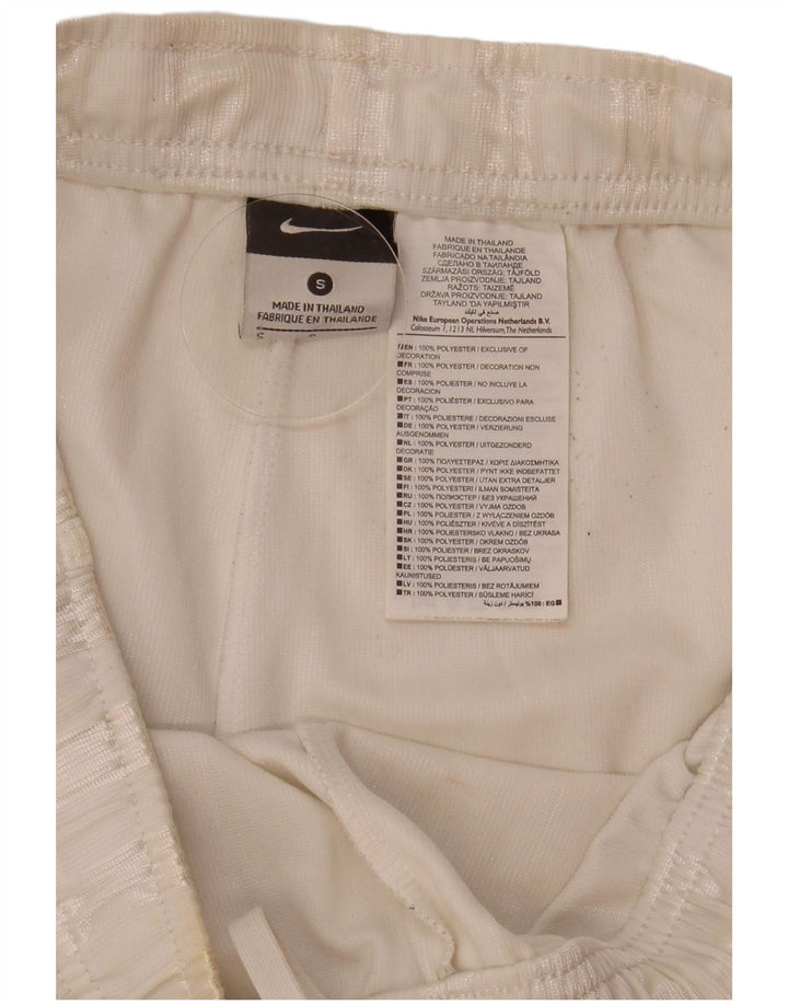 Nike Herren-Sportshorts, klein, weiß gestreift, Polyester