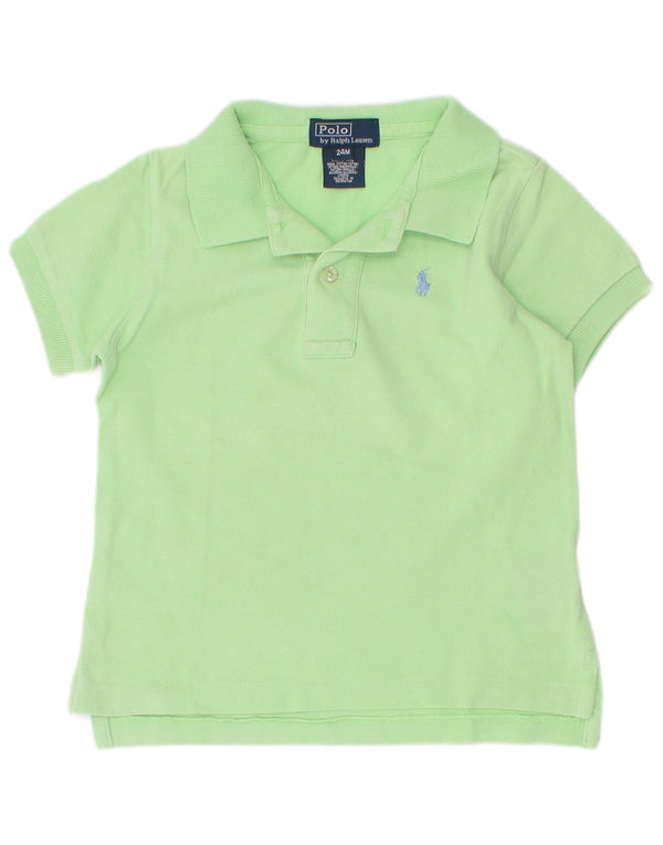 Polo Ralph Lauren Baby-Jungen-Shirt, 18–24 Monate, grüne Baumwolle