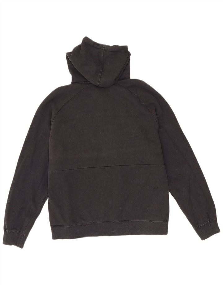 Nike Herren-Kapuzenpullover mit Grafik, mittelschwarz, Colourblock-Baumwolle