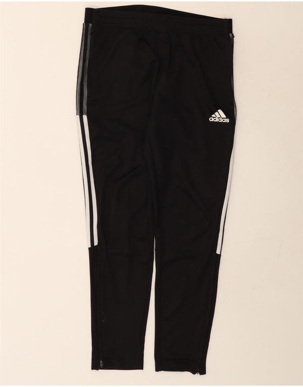 Adidas Mens Aeroready Tracksuit Trousers Large  Black Polyester