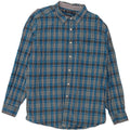 Nautica Herren-Hemd mit klassischer Passform, 2XL, marineblau, kariert, Baumwolle