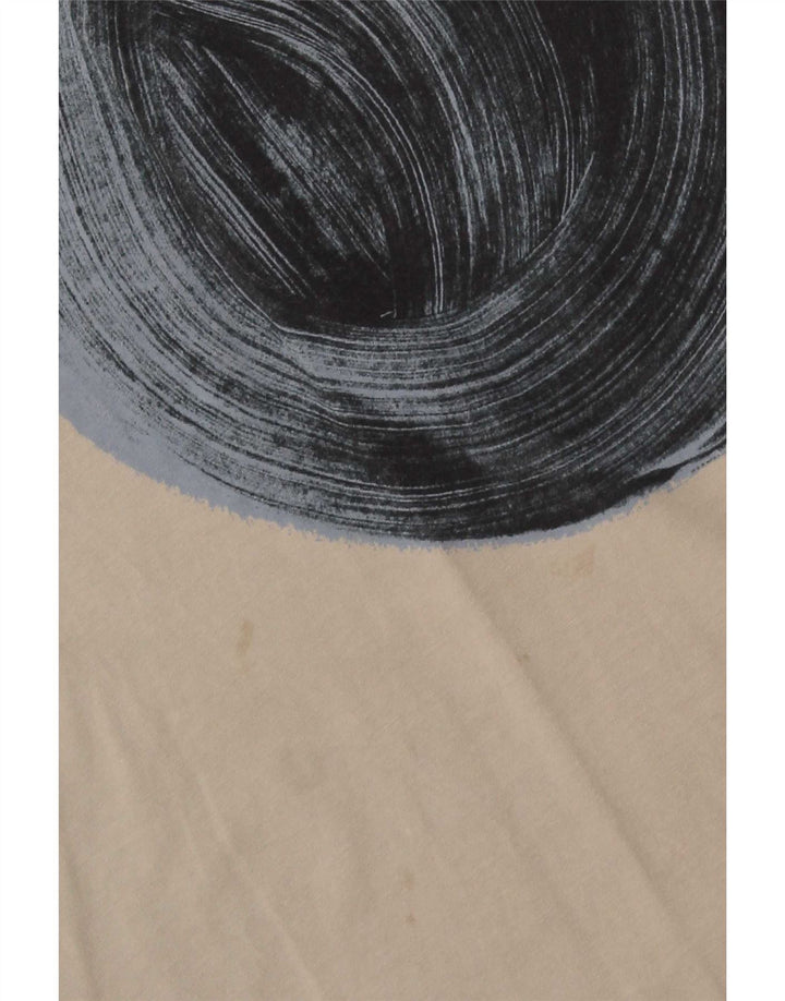 Cos Herren-T-Shirt mit Grafik, XL, graue Baumwolle