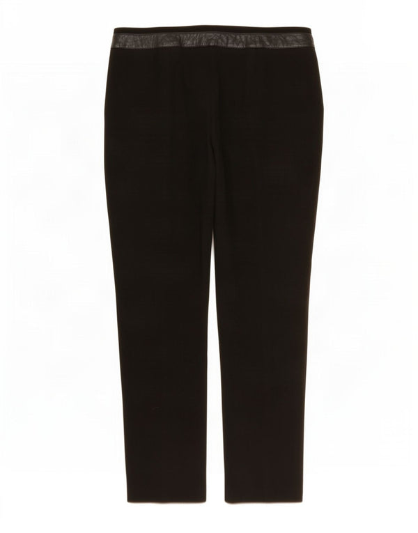 Marks & Spencer Damen Tapered Chinohose UK 16 Large W38 L30 Schwarz