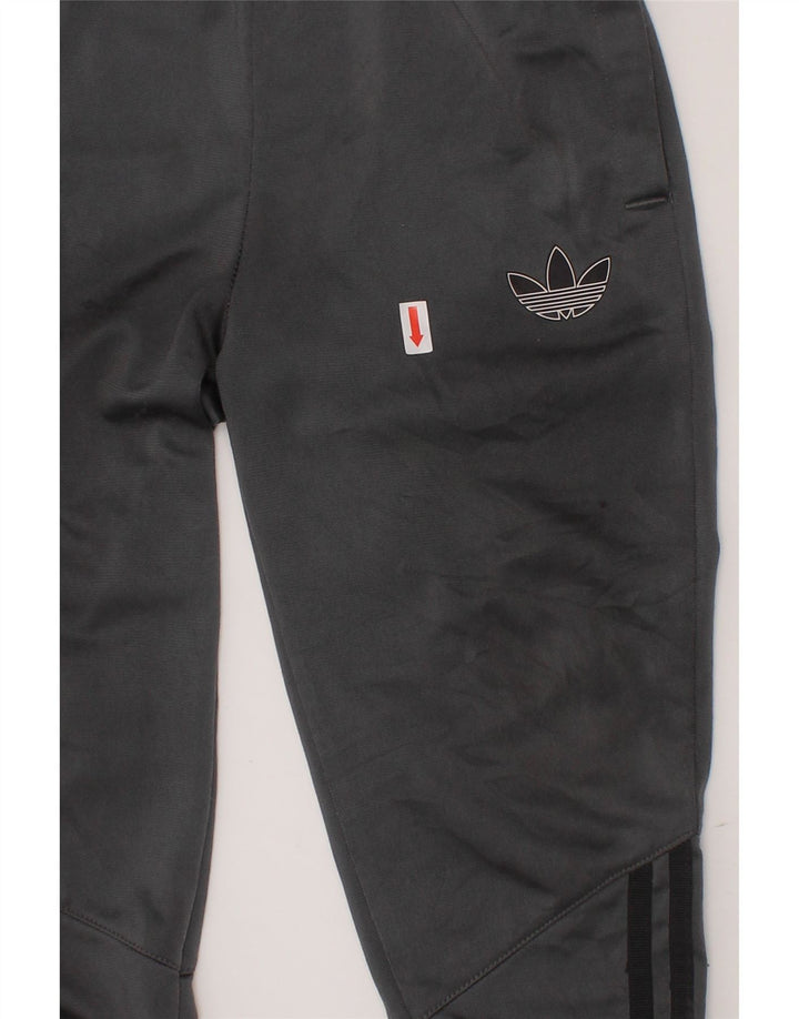 ADIDAS Boys Full Tracksuit 3-4 Years  Grey Polyester Vintage Adidas and Second-Hand Adidas from Messina Hembry 
