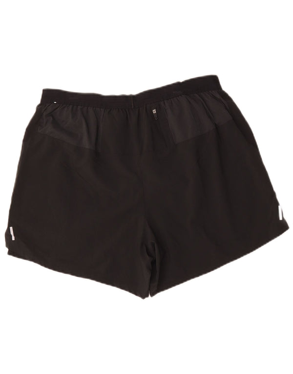 Nike Herren Dri Fit Sportshorts, groß, aus schwarzem Polyester