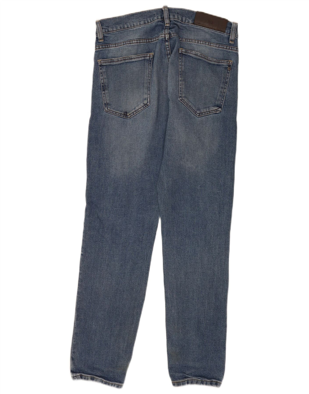 Zara Herren Slim Jeans Medium W31 L29 Blaue Baumwolle