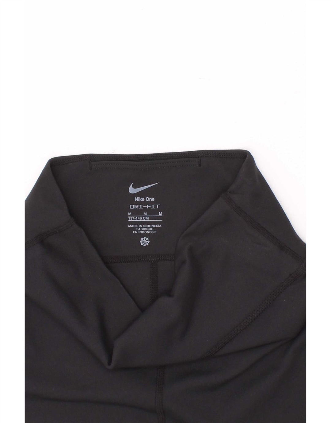 Nike Dri Fit Sportshorts für Mädchen, 10–11 Jahre, mittelgroß, schwarzes Polyester