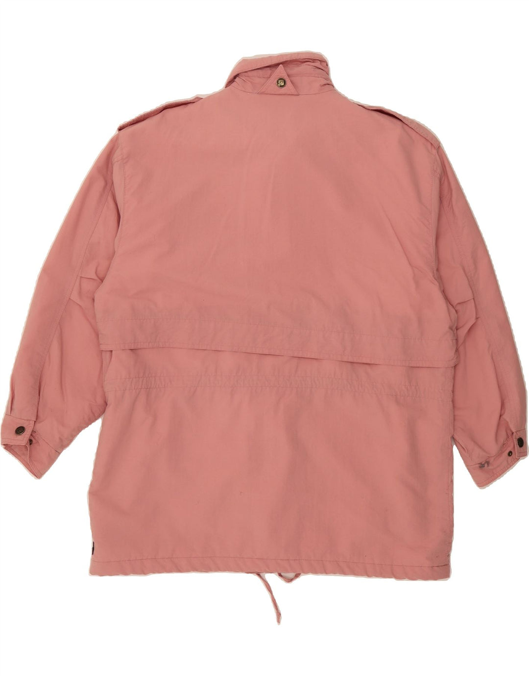 SAN FELICE Womens Military Jacket IT 44 Medium Pink Polyamide Vintage San Felice and Second-Hand San Felice from Messina Hembry 
