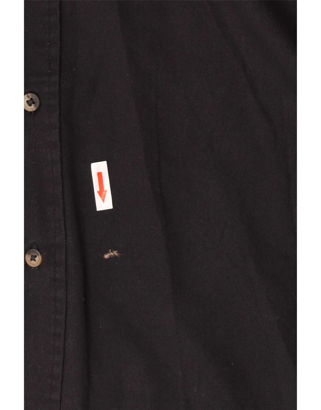 Wrangler Herrenhemd 2XL Schwarz Baumwolle