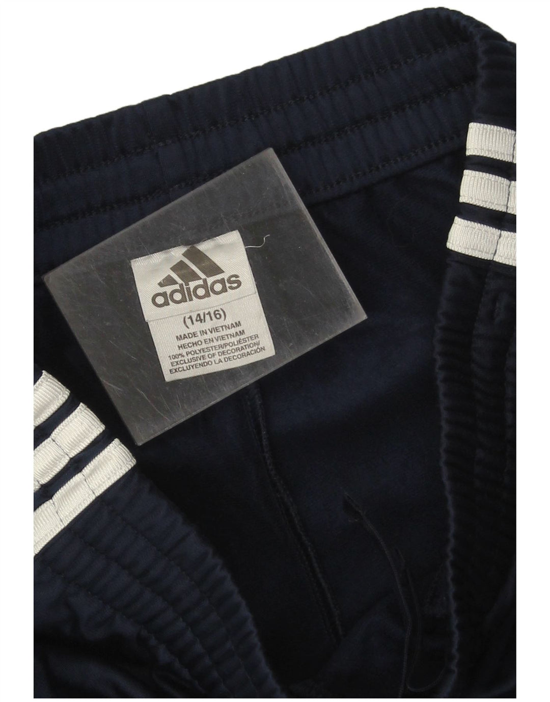 Adidas Trainingshose für Jungen, 14–15 Jahre, Marineblau, Polyester
