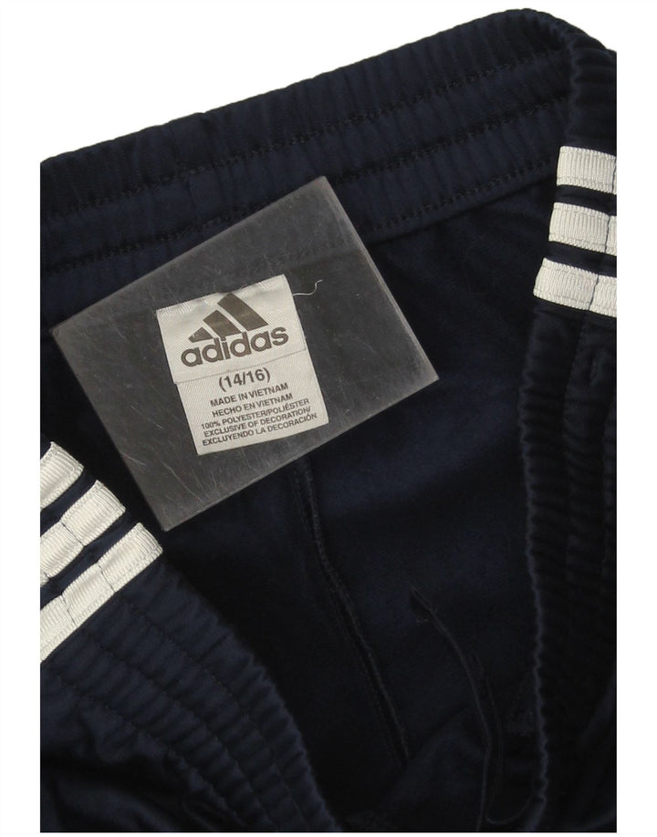 Adidas Trainingshose für Jungen, 14–15 Jahre, Marineblau, Polyester