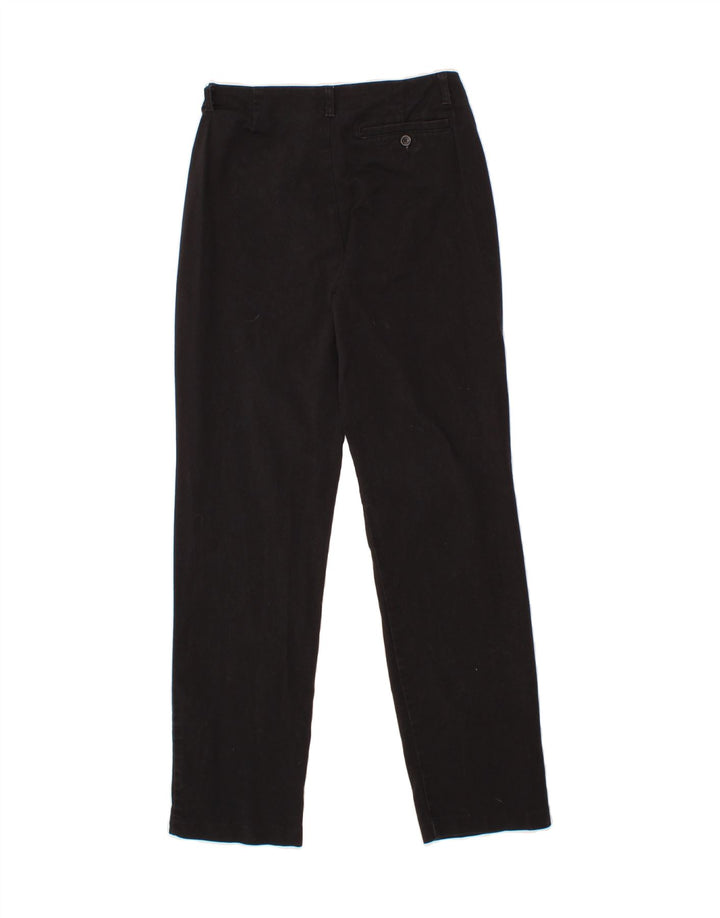DOCKERS Womens Slim Casual Trousers Medium W28 L30 Black Cotton Vintage Dockers and Second-Hand Dockers from Messina Hembry 