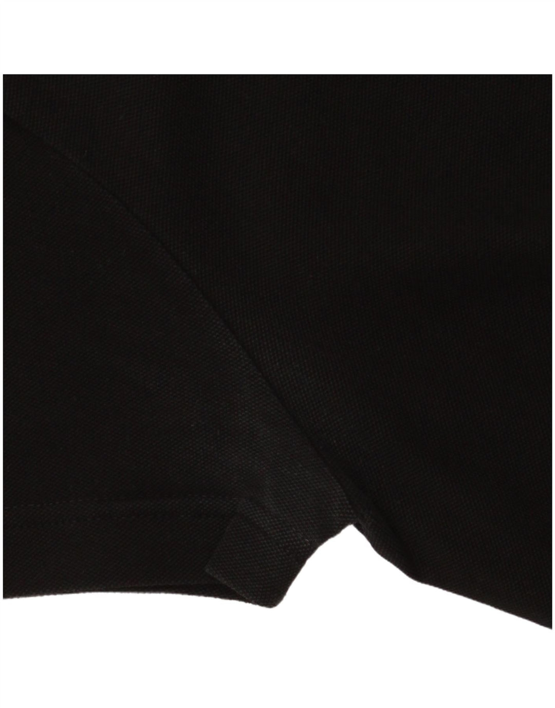 LACOSTE Herren-Poloshirt, Größe 3, klein, schwarze Colourblock-Baumwolle