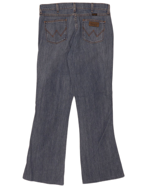 Wrangler Womens Eve Bootcut Jeans W33 L34 Blaue Baumwolle
