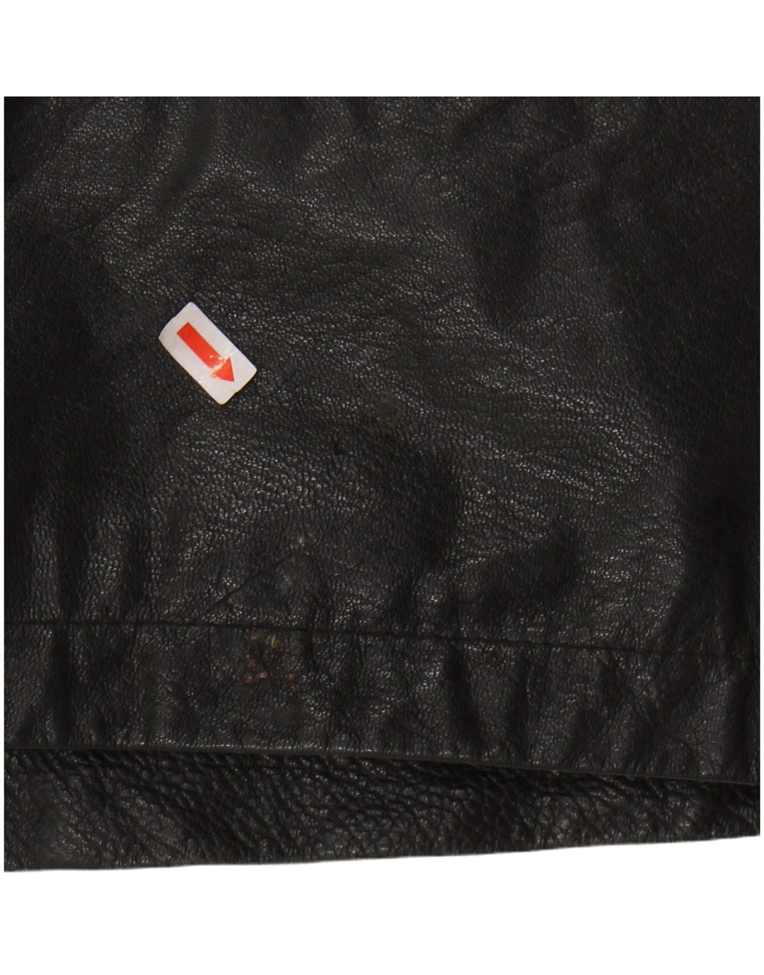 BARISAL Mens Leather Jacket IT 52 XL Black Leather