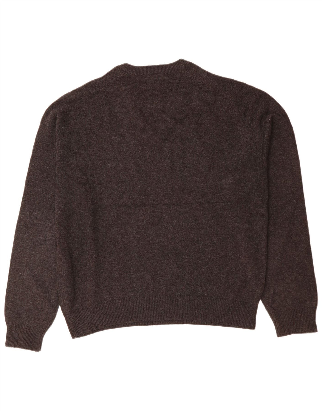 Marks & Spencer Herren Blauer Harbor-Pullover mit V-Ausschnitt Mittelgrau