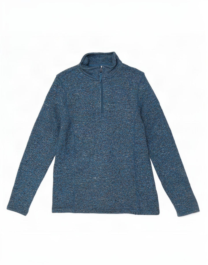 Mountain Warehouse Damen-Sweatshirt-Pullover UK 12 Mittelblau meliert