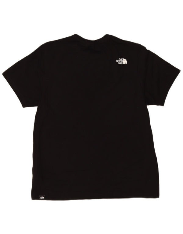 The North Face Herren-T-Shirt mit Grafik, XL, schwarze Baumwolle