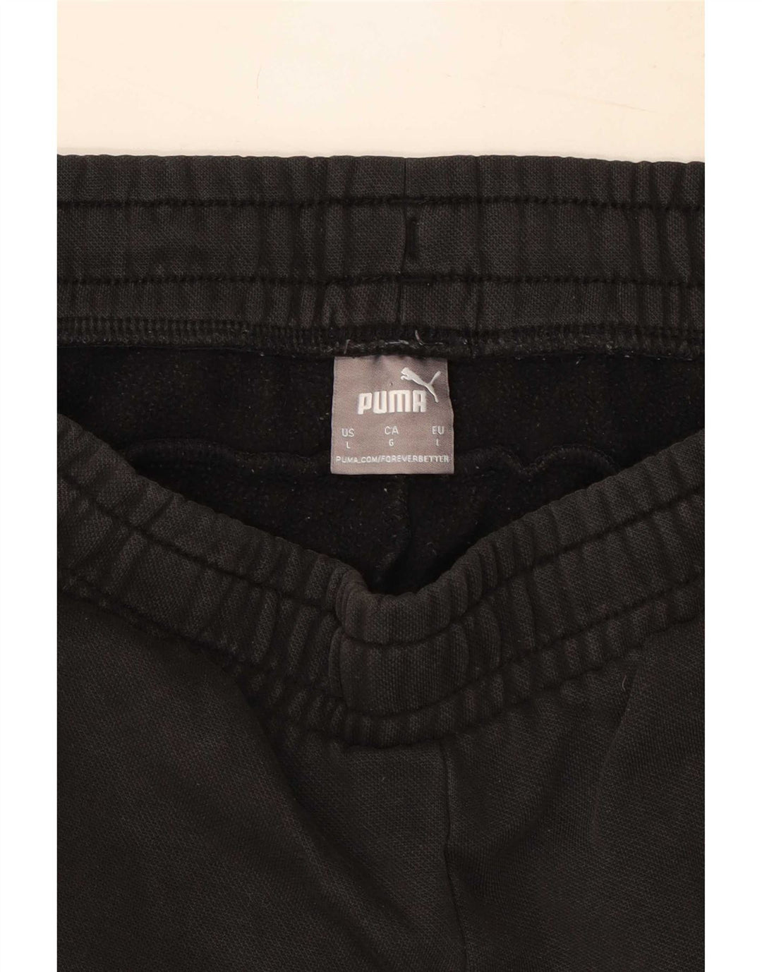 Puma Herren-Trainingshose, Jogginghose, Größe L, Schwarz