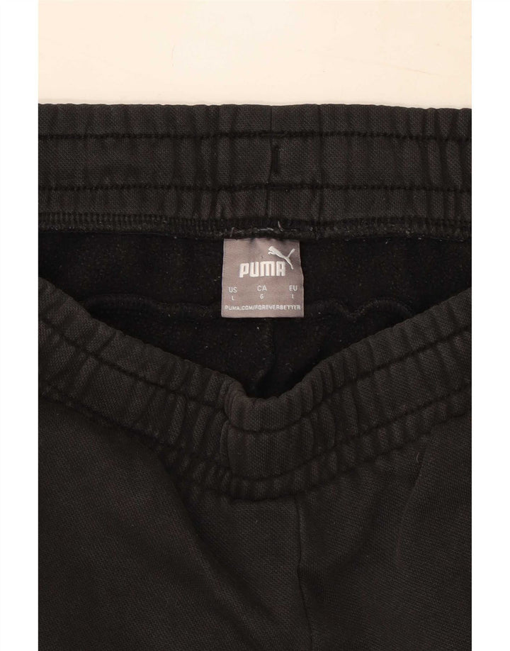 Puma Herren-Trainingshose, Jogginghose, Größe L, Schwarz