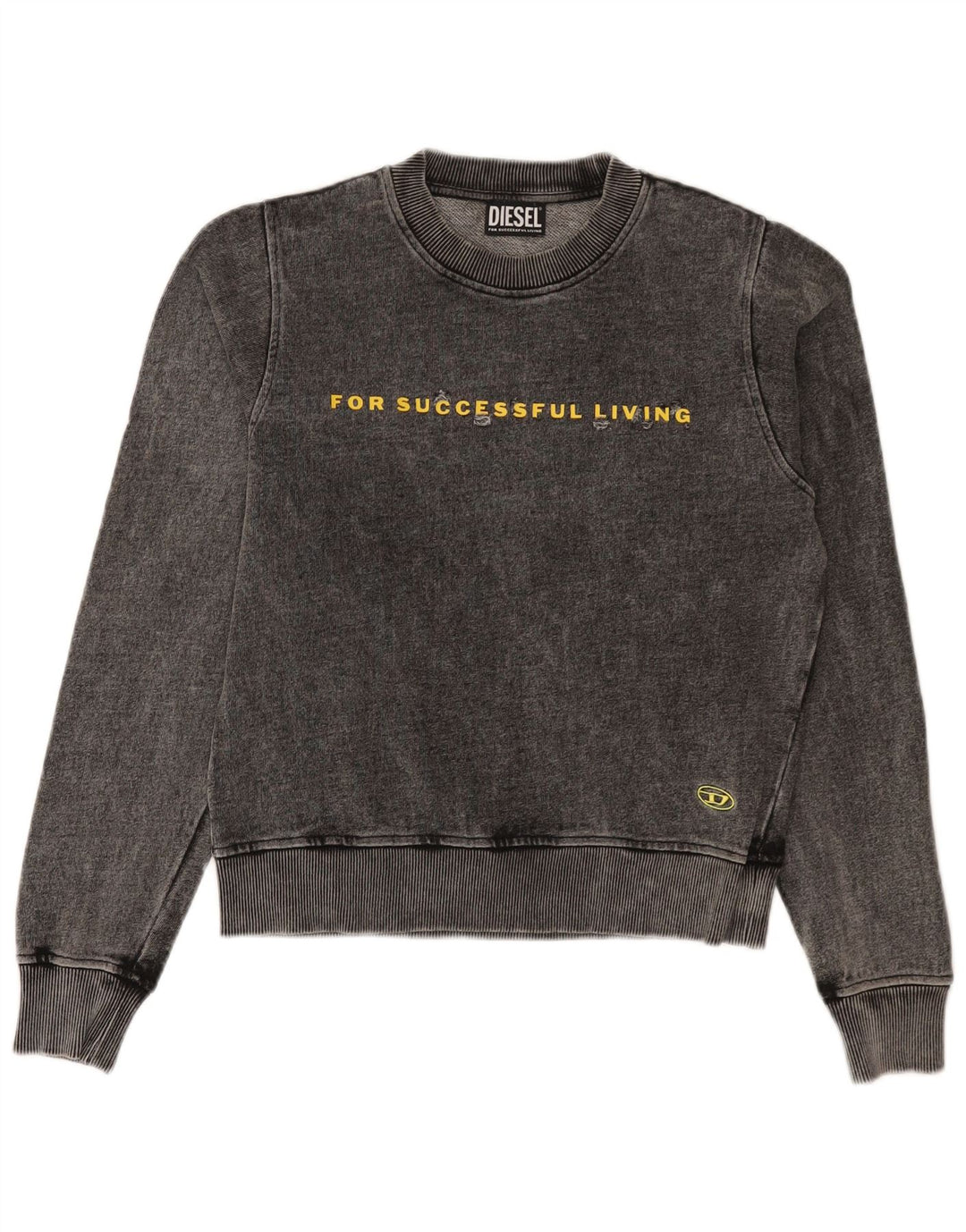 Diesel Herren Graphic Sweatshirt Pullover 2XS Grau