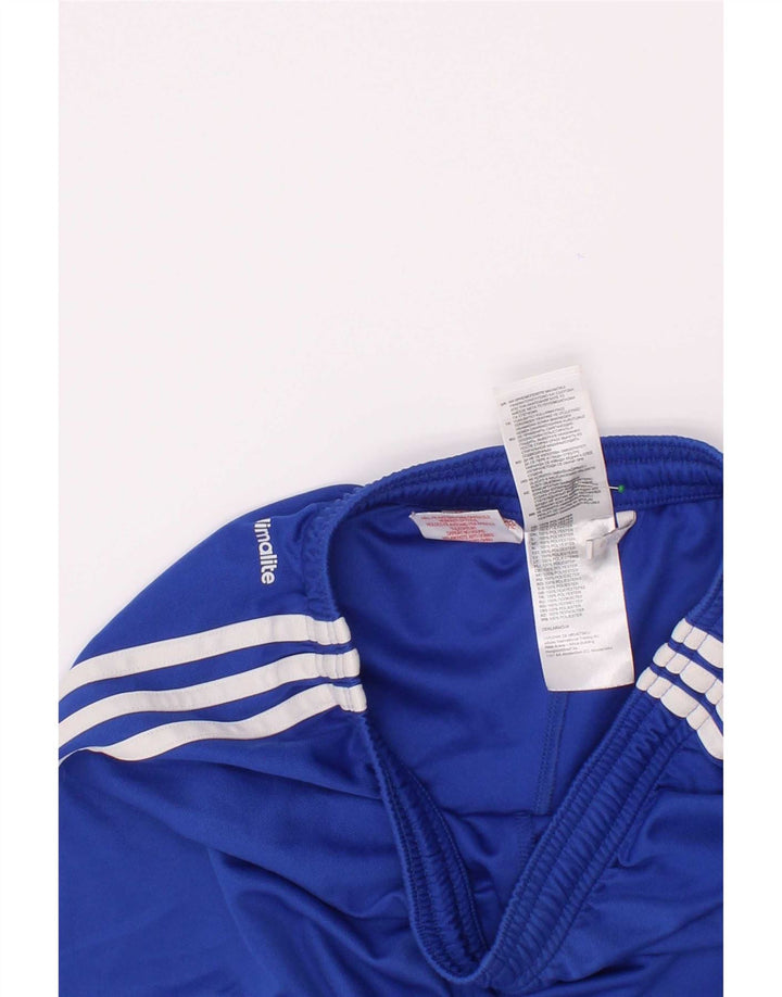 Adidas Jungen Climalite Sport Shorts 11-12 Jahre Blau Polyester