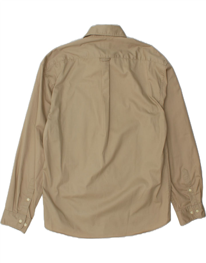 DOCKERS Mens Easy Care Shirt Large Beige Cotton Vintage Dockers and Second-Hand Dockers from Messina Hembry 