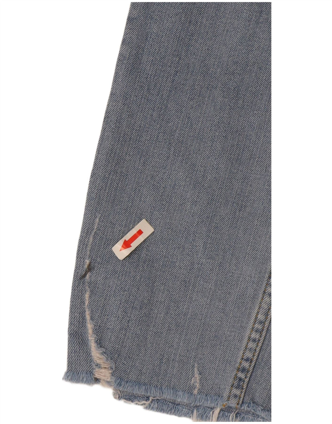 Zara Damen Distressed Slim Jeans EU 38 Small W28 L26 Blau