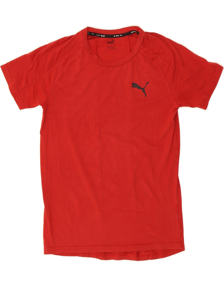 PUMA Mens T-Shirt Top Small Red Vintage Puma and Second-Hand Puma from Messina Hembry 