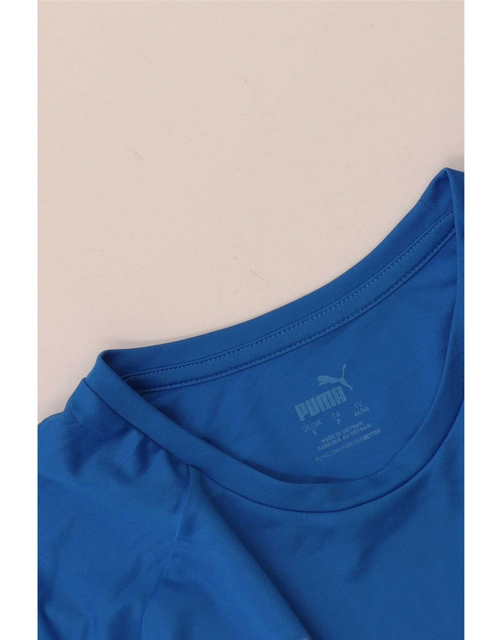 Puma Herren T-Shirt Top Small Blau