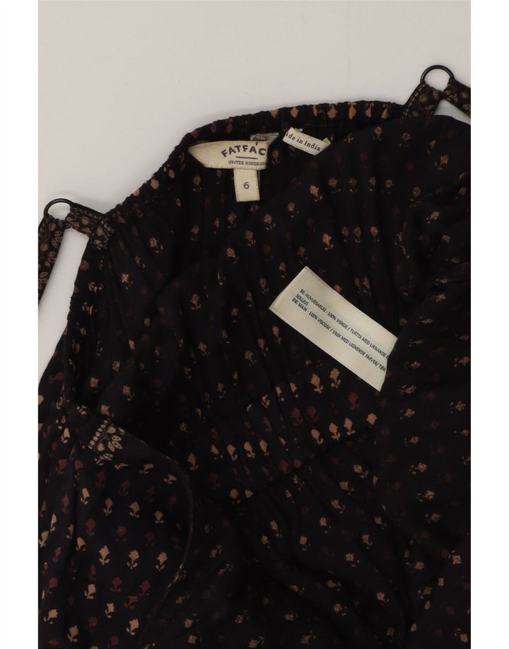 FAT FACE Damen-Overall, UK 6, XS, marineblau, geblümt, Viskose