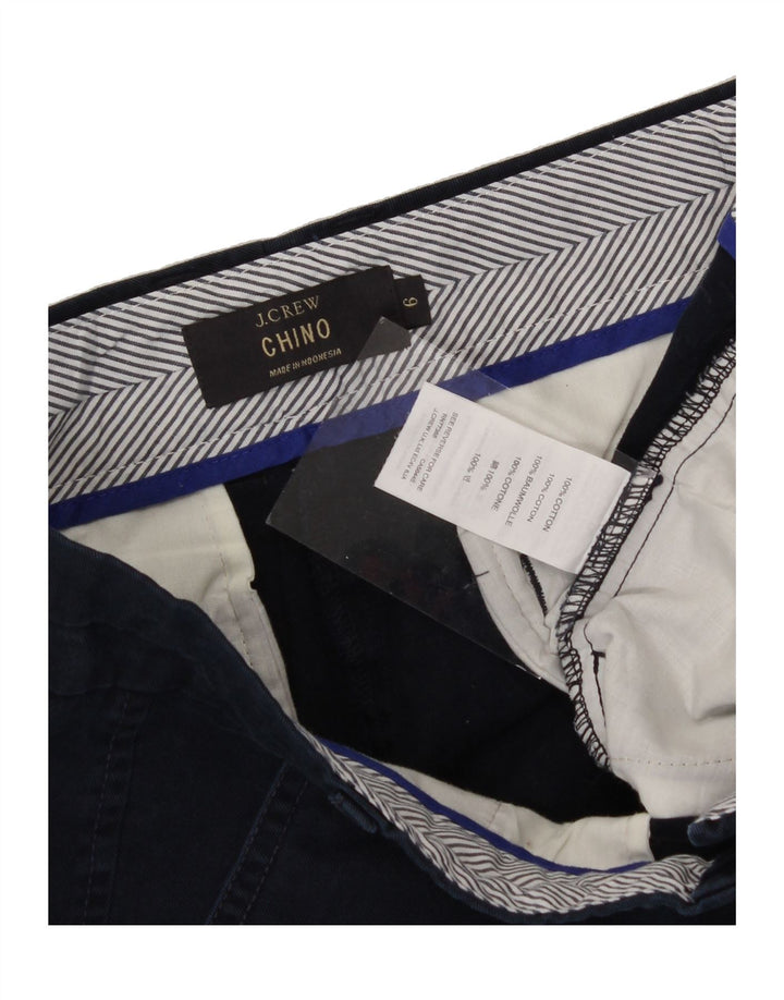 J. CREW Womens Chino Shorts US 6 Medium W32  Navy Blue Cotton Vintage J. Crew and Second-Hand J. Crew from Messina Hembry 