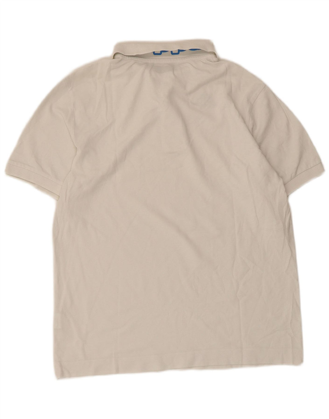 Kappa Herren-Poloshirt aus mittelweißer Baumwolle