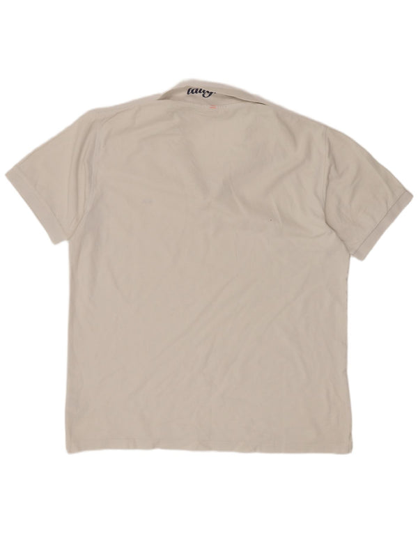 Sun68 Herren Poloshirt 2XL Weiße Baumwolle
