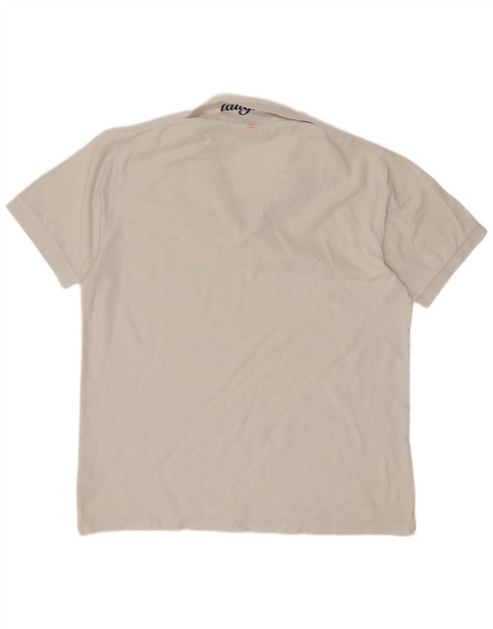 Sun68 Herren Poloshirt 2XL Weiße Baumwolle