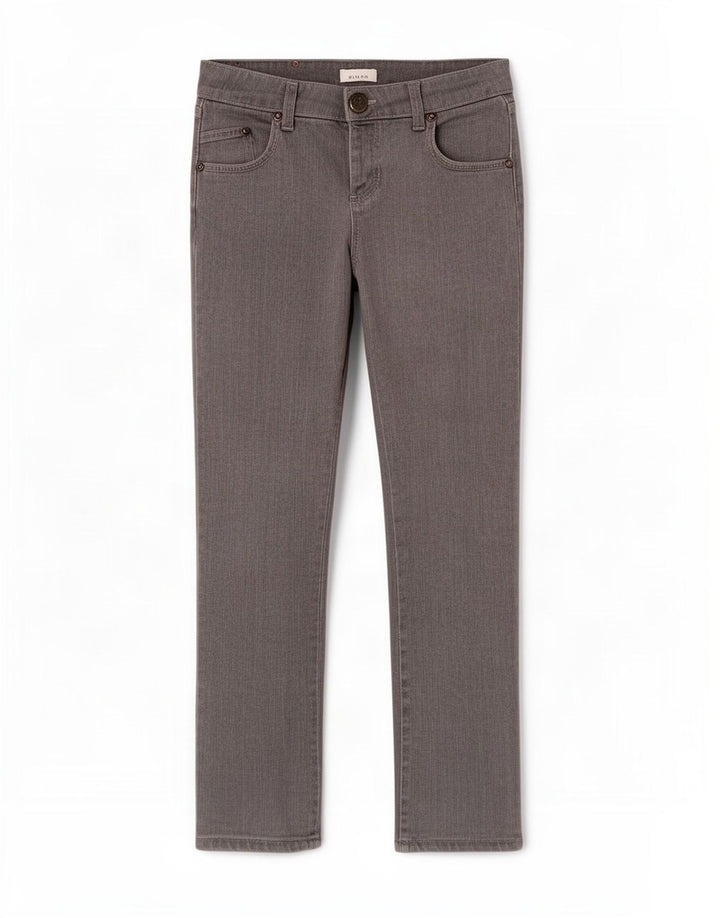 Pinko Damen Slim Jeans W28 L27 Grau