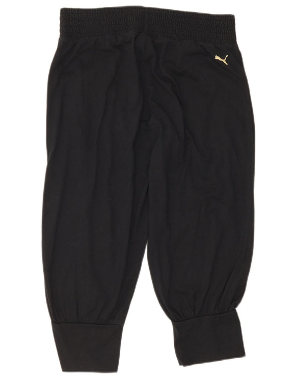 Puma Damen Capri-Trainingshose, Jogginghose, UK 12, mittelschwarz, Polyester