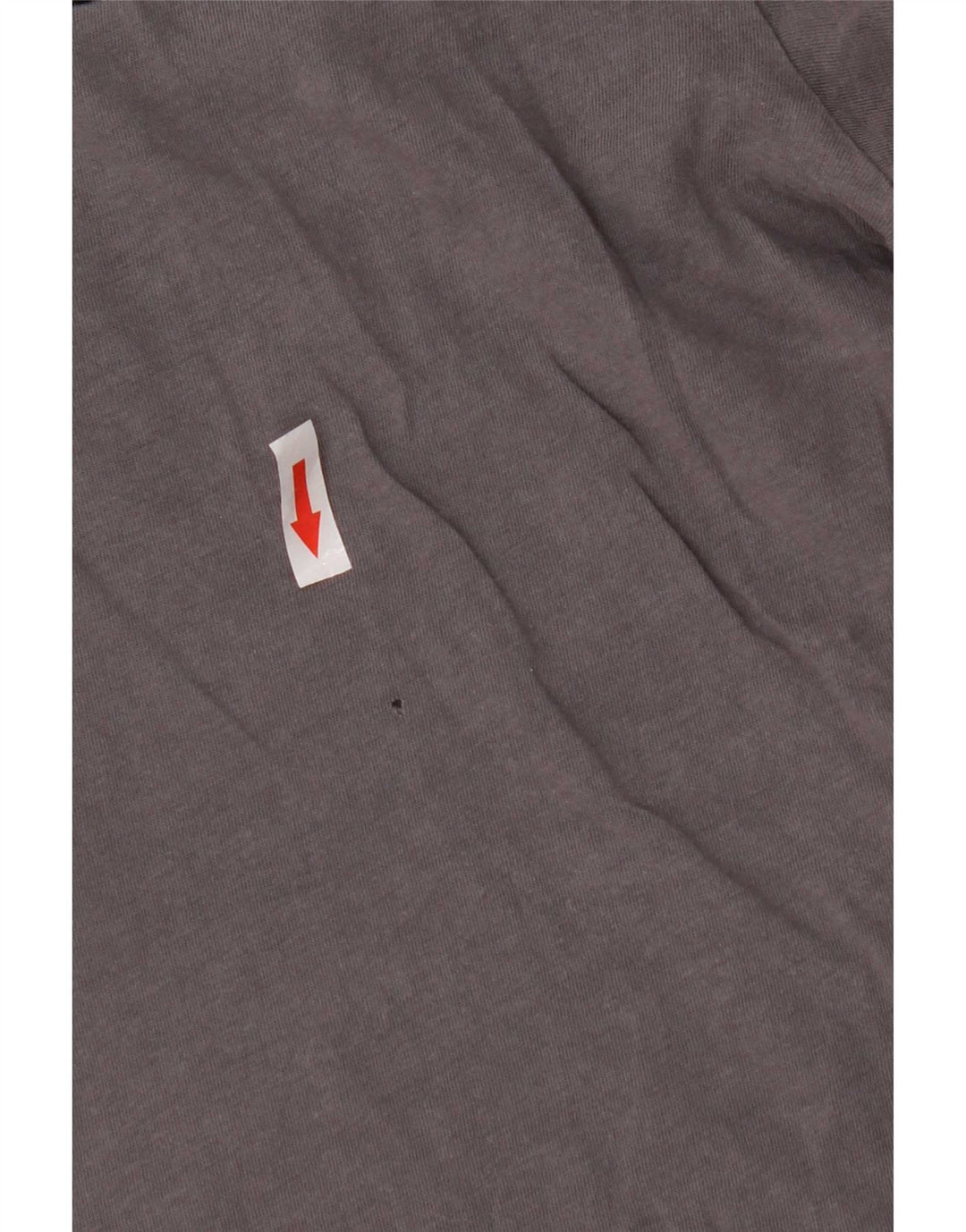 Nike Herren Regular T-Shirt Top Small Grau Baumwolle