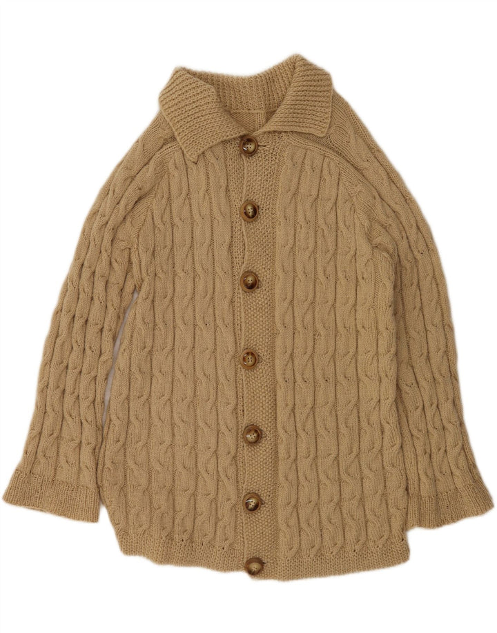 Vintage Herren Cardigan Pullover XL Beige