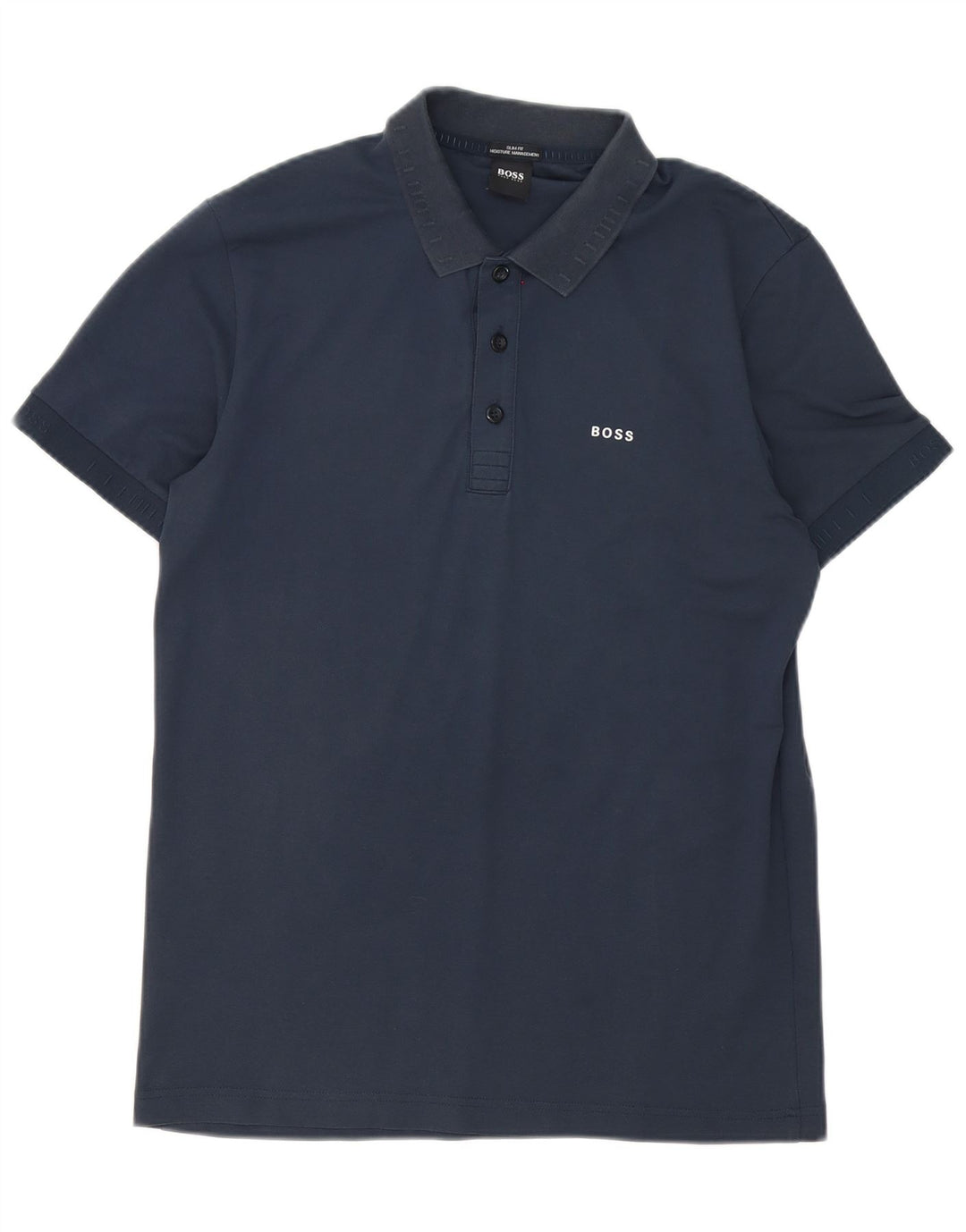 Hugo Boss Herren Slim Fit Poloshirt Mittel Marineblau