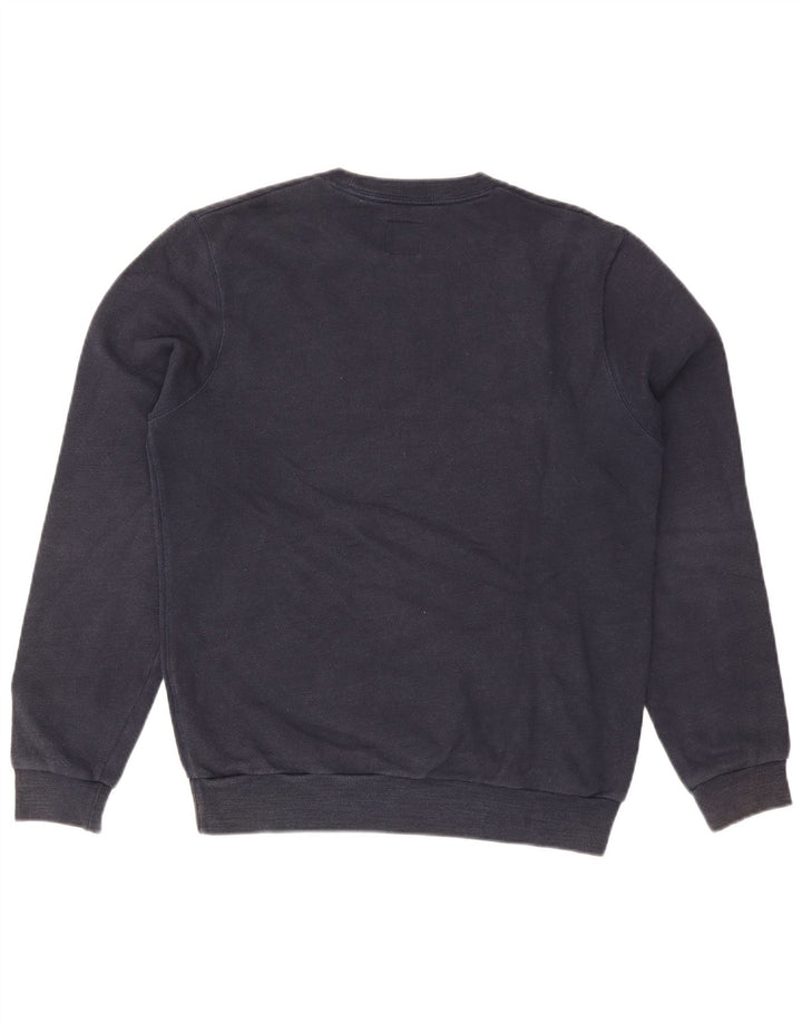Jack Wills Herren-Sweatshirt mit Grafik, mittelgroß, marineblau, Baumwolle